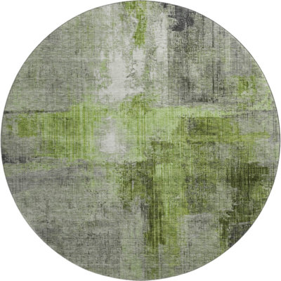 Premium Machine Washable Bucz AMF1759 Modern Rug