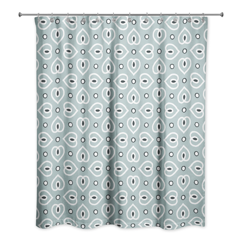 Arsad Shower Curtain, Blue