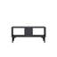 Table basse Modern Anthracite de 35,4 po x 15,9 po x 23,6 po | 100% panneau de particules enduit de mélamine, épaisseur: 0,7 pouce | Conception géométrique élégante pour le salon | Mobilier de maison durable et élégant-742852323