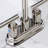 Kingston Manhattan Two-Handle 2-Hole Deck Mount Bar Faucet-102440553