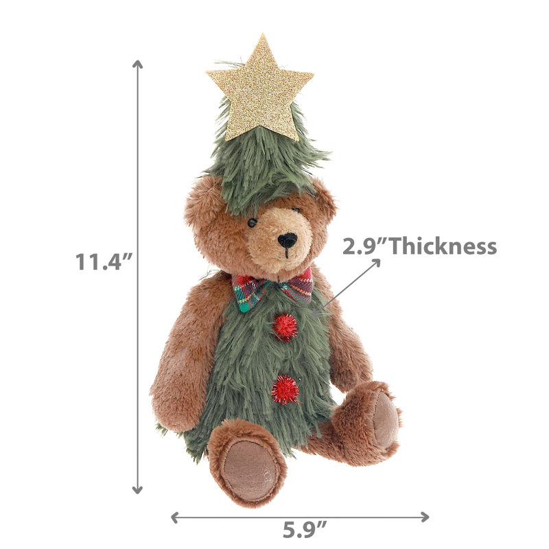 Nicholas l'ourson en peluche (11,4 po)