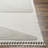 Abstract Machine Woven Polyester Area Rug in Cream-68206065