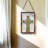 18"H Celtic Cross Stained Glass Window Panel
