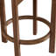 Tabourets pivotants avec repose-pieds en bois massif et lin de 26 po Cicero-129943501-129943504