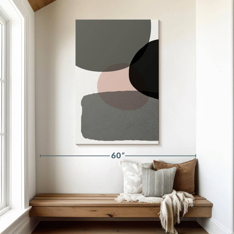 Cercles minimalistes Avery VI, H 48 po x l 32 po
