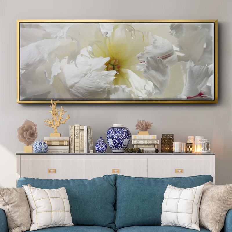 Breathless II- Framed Canvas, 8" H x 20" W