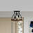 3-Light Modern Design Semi-Flush Mount Light Fixture