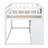 Handford Kids Twin Loft Bed-16453865