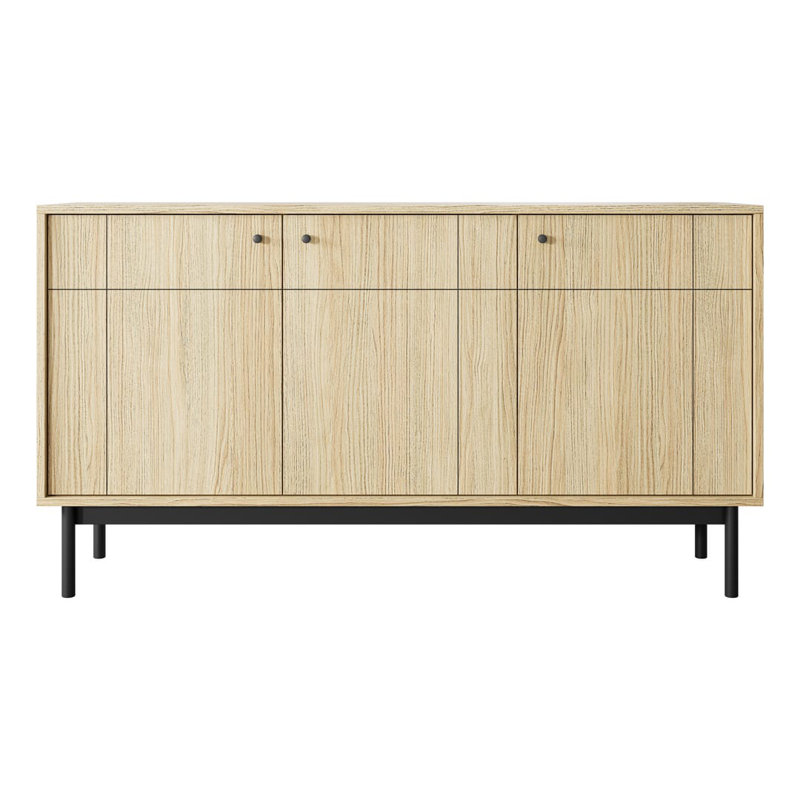 Japandi 154cm Sideboard, Oak