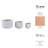 Aedin 3 Piece Dalet Ombre Planters-1037193902