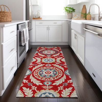 Mahaney Floral Indoor / Outdoor Rug