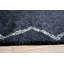 Tapis gris anthracite en laine noué à la main Talia-1261888116