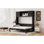 Grand lit escamotable avec armoires de rangement-960242040
