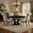 Dows 60"-76" Extendable Round Dining Table 