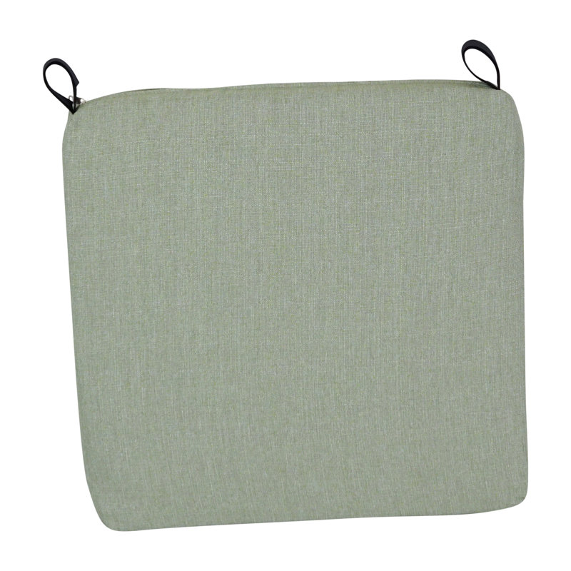 Outdoor 3'' Seat Cushion, Light Green