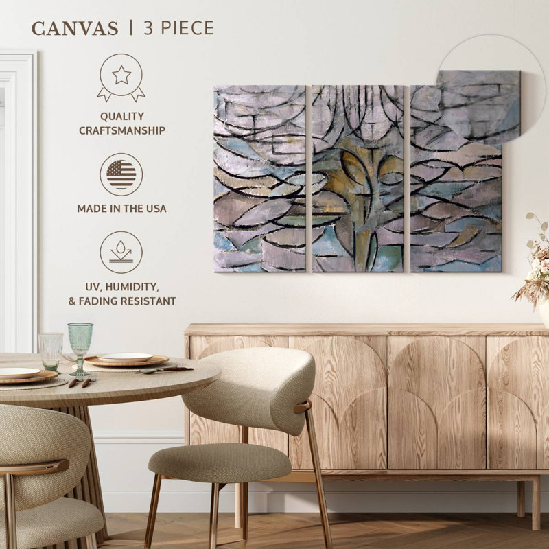 Avery The Flowering Apple Tree, 24" H x 38" W