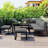 Wicker 7 - Person Garden Lounge Set with Cushions