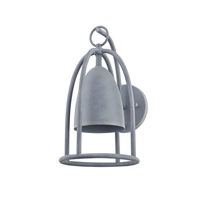 Wisteria 1 Light Exterior Wall Sconce - Weathered Zinc -  Troy Lighting, B1101-WZN