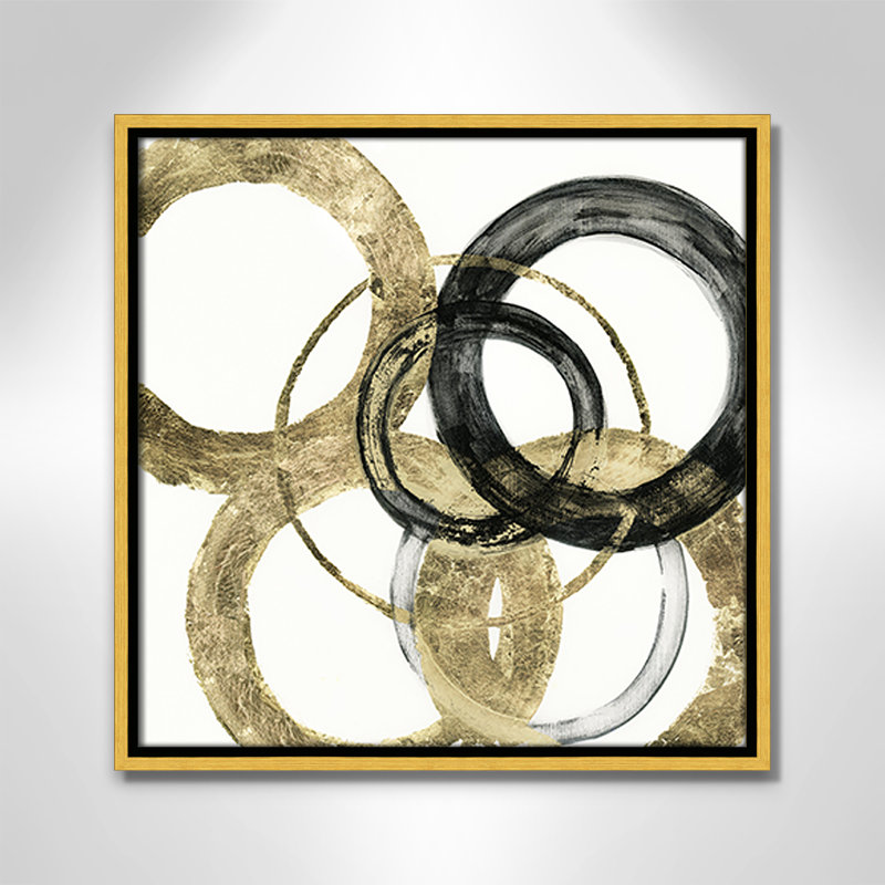 Collection Ring Ring II par Tava Studios, Or, H 17,5 po x l 17,5 po x P 2 po