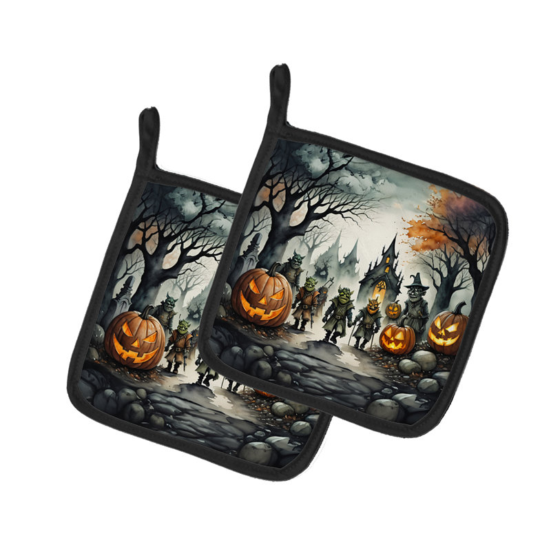 Orcs Spooky Halloween - paire de poignées