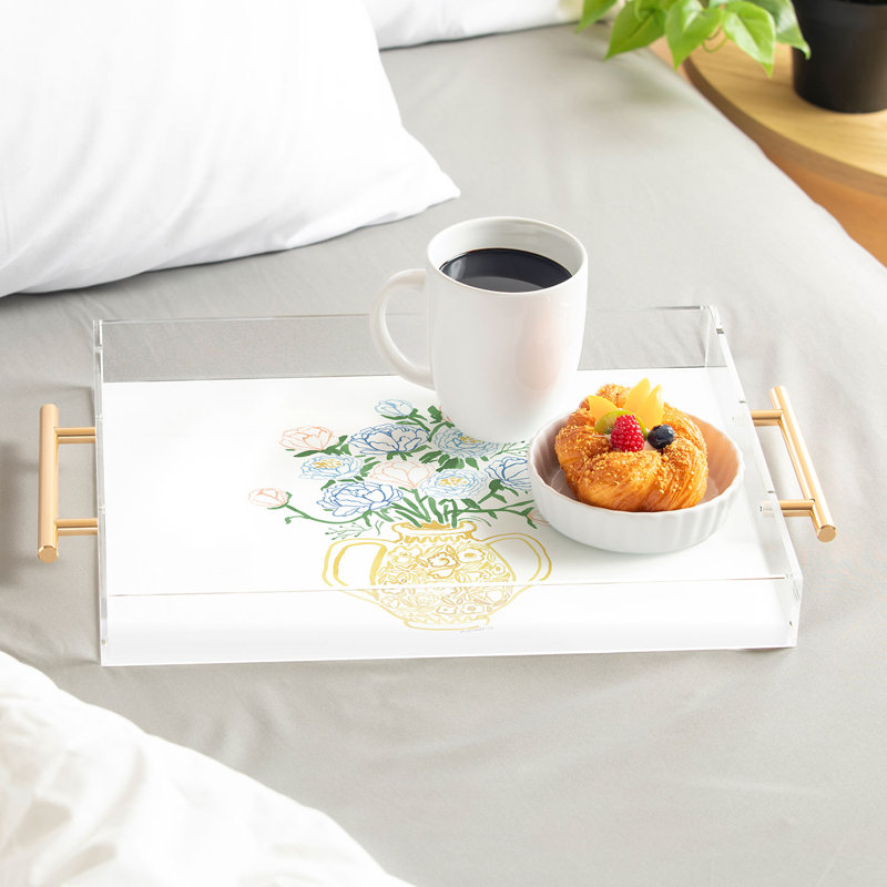 Megan Galante Finn Vase Acrylic Tray