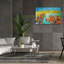 Toile épique Graffiti «Heartland Blooming» par Dorothy Fagan, 60 po x 40 po