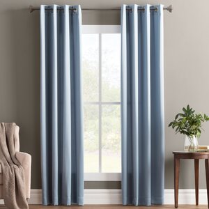 Wayfair Basics Room Darkening Grommet Curtain Panel