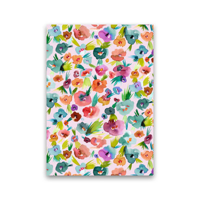 Tropical Watercolor Flowers - Print