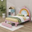 Lit plateforme en velours Aristeu-662336604