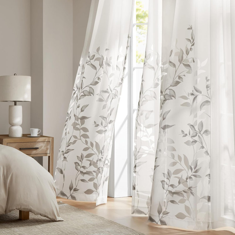 Translucent Single Panel Curtains