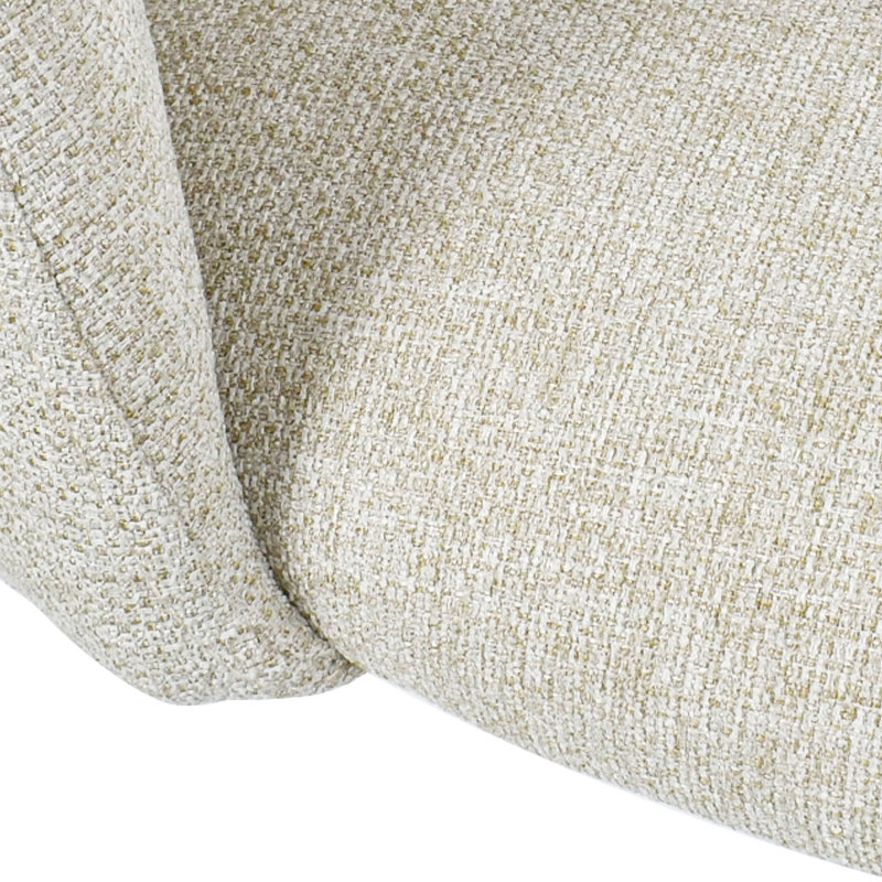 Tabouret de comptoir Adiza, Beige