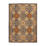 One-of-a-Kind 4'4" X 6' Hand Knotted Area Rug