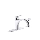 Rival Single-Handle Kitchen Sink Faucet With Side Sprayer