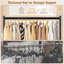 110cm Rolling Clothing Rack