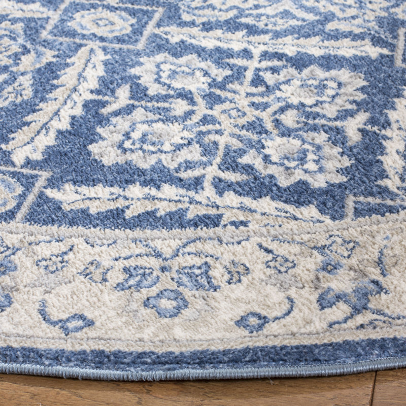 Tapis à motif géométrique Llana, Rectangle 2 pi x 4 pi