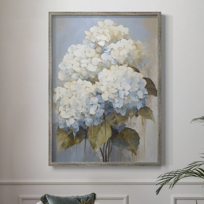 FLORAL Series CXXV Framed Print - Solid Wood