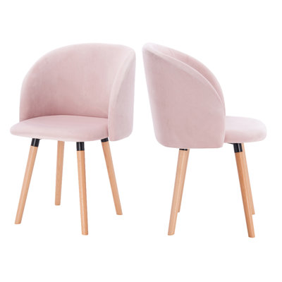 Jacalyn 47cm H Velvet Upholstered Side Chair