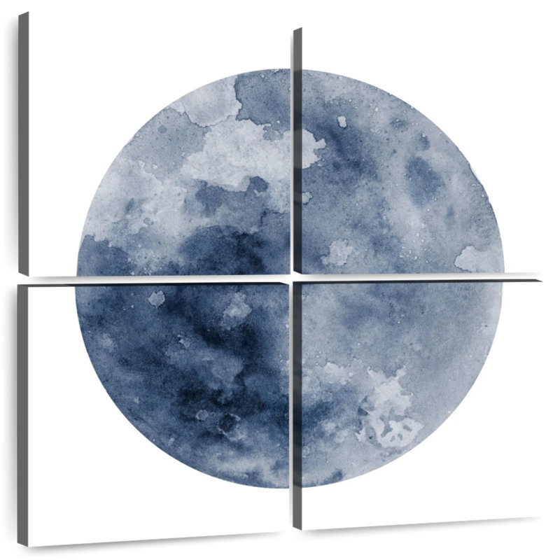 Oberle Celestial Blue Moon, 38" H x 38" W