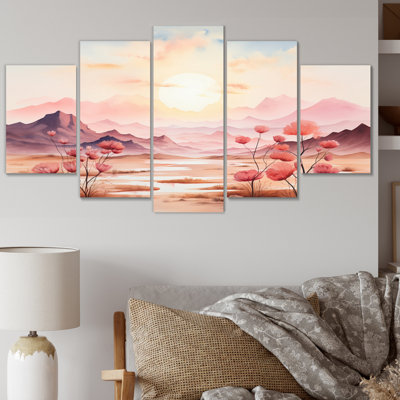 Ilyes - Countryside Wall Decor - 5 Panels