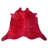 Cushing Dyed Red Cowhide Area Rug