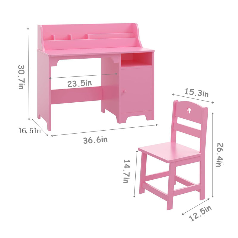 Writing Desk, Pink