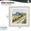 Blue Barn Lane, reproduction encadrée sous verre, conception de Patti Bishop-1515014097-1515014099