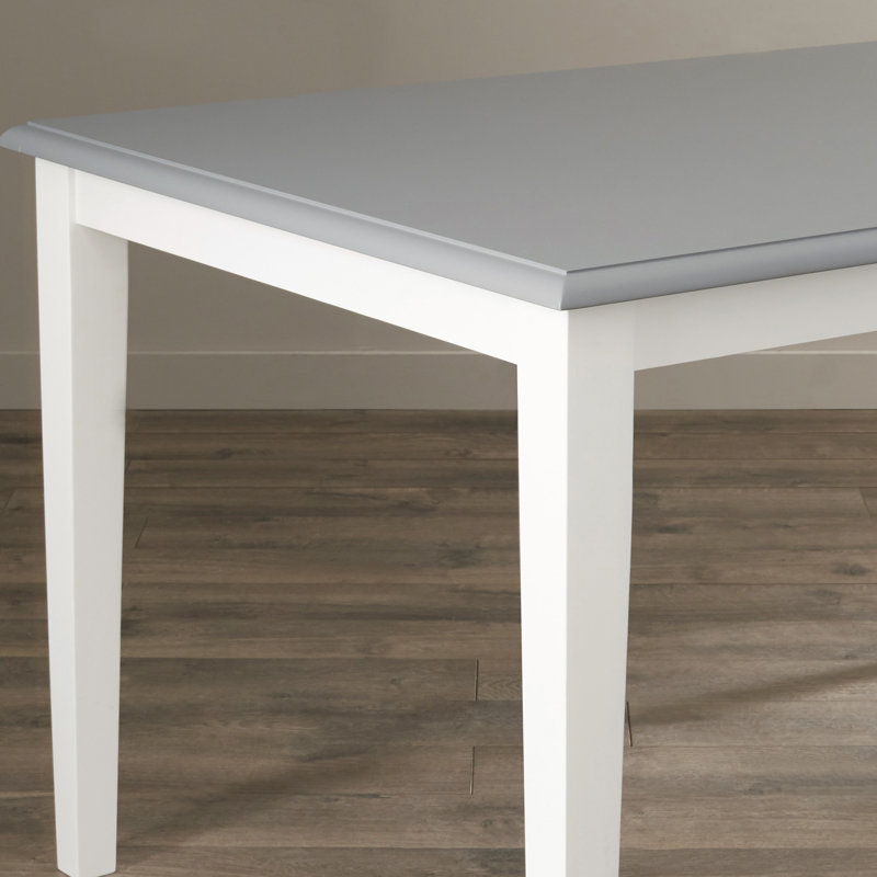 Ensemble de salle à manger Lehigh Acres, Blanc, 7 (1 table + 6 chaises)