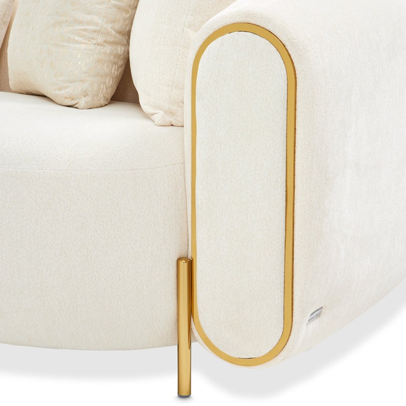 Sassani Sofa, 31" H x 100" W x 38.5" D