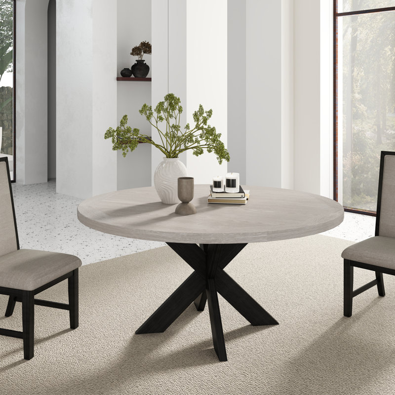 Malahn Pine Round Dining Table
