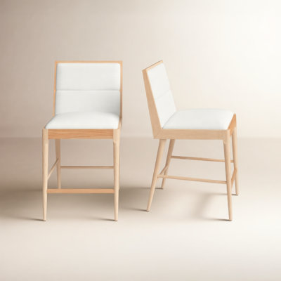 Preston 22.7" Linen Counter Stool