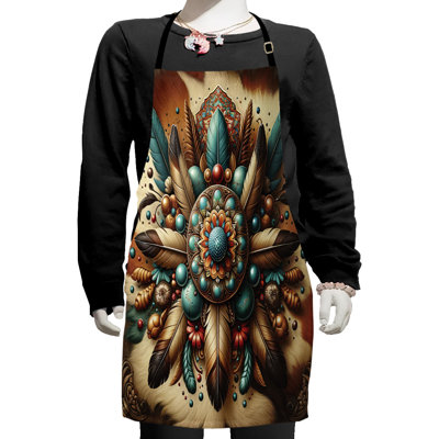 Animal Print Bib Apron