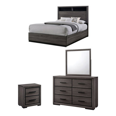 Ensemble de chambre à coucher configurable Azjah