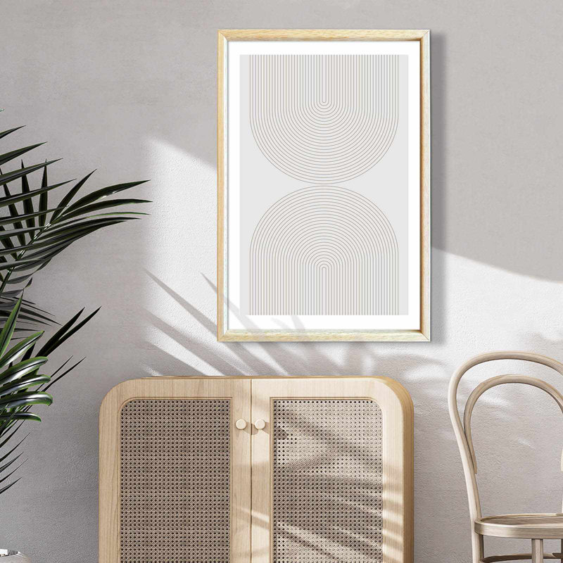 Élégante peinture décorative en panneau de fibres à densité moyenne, 16,5 po x 24,4 po | Cadre 100% bois massif (épaisseur: 0,8 pouce), œuvre d'art imprimée aux UV sur panneau de fibres à densité moyenne à 100% (épaisseur: 0,1 pouce) | Parfait pour la décoration intérieure, le salon et le bureau