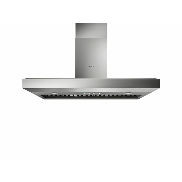 Cosmo 668ICS Series 30 380 Cubic Feet Per Minute Ducted Island Range Hood  with Baffle Filter and Light Included